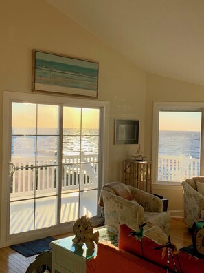 Smart TV, fireplace, video games, books