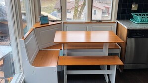 Utsikt fra overnattingsstedet