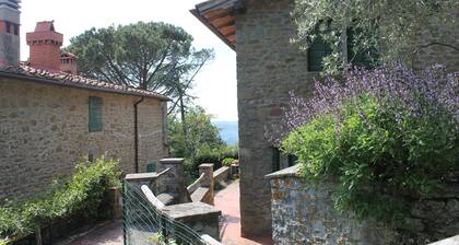Podere I Rovai-apt IL RIFUGIO-amazing view Tuscany
