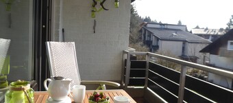 GLÜCKSKLEE at the foot of the Bocksberg - Central Modern Cozy (60sqm, 3 balconies) 
