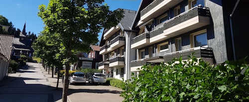 GLÜCKSKLEE am Fuße des Bocksbergs - Zentral Modern Gemütlich (60qm, 3 Balkone) 