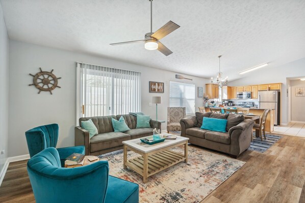 Smart-tv, dvd-afspiller, videobibliotek