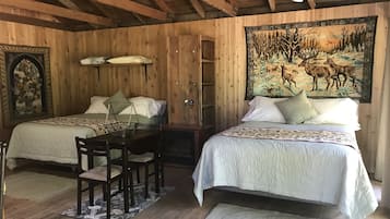 1 多间卧室、熨斗/熨衣板、床单