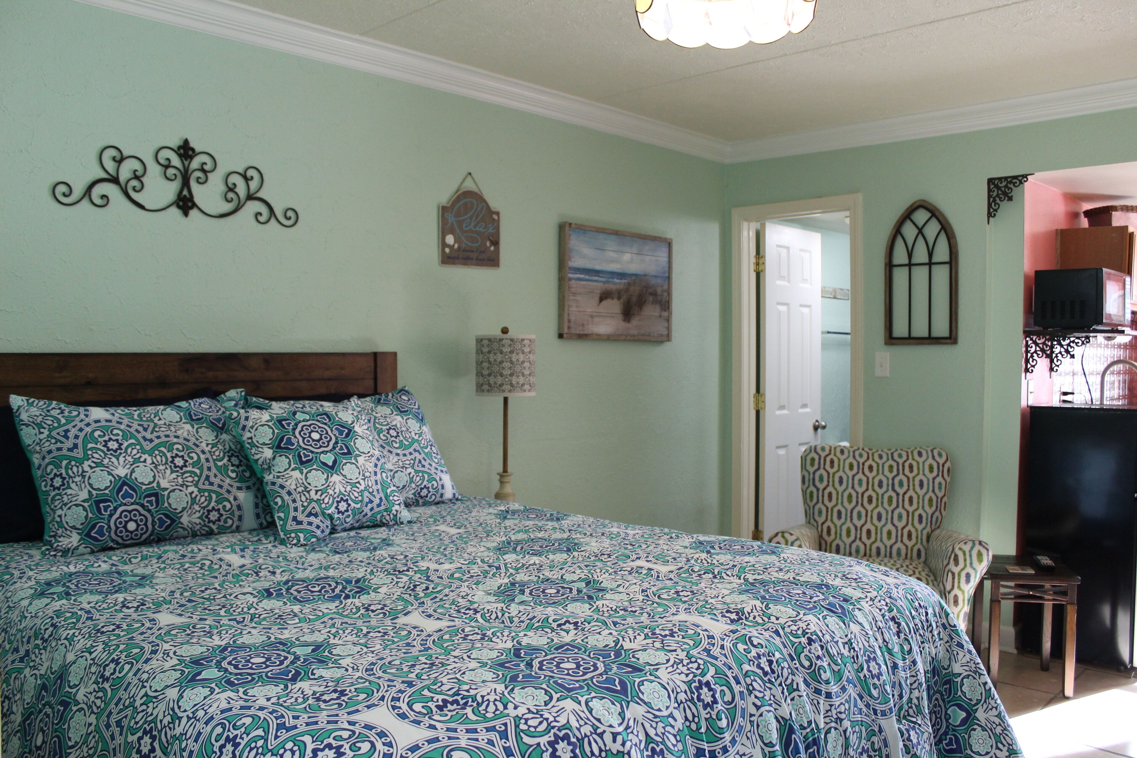 1 間睡房、記憶棉床墊、免費 Wi-Fi、床單