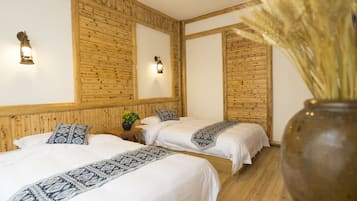 Desk, blackout curtains, iron/ironing board, free WiFi