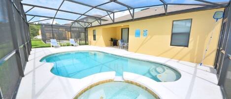 Family Villa, Hot Tub, Garden Area | Pool