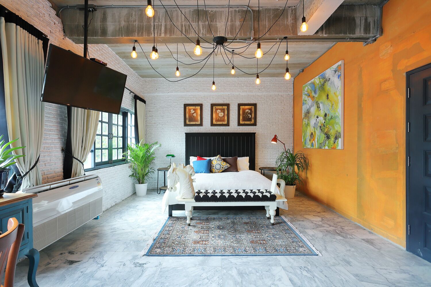 Habitación Deluxe, 1 cama King size, tina | Vista desde la habitación