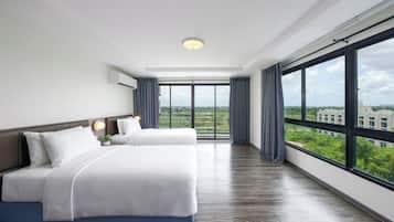 1 bedroom, free minibar, in-room safe, individually decorated