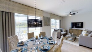 Family dining - Aco230024 - Golden Palms Resort - 6 Bed 6 Baths Villa (Kissimmee)