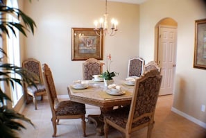 Breakfast area