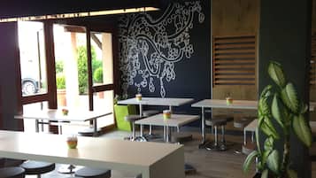 Daily buffet breakfast (EUR 9.90 per person)