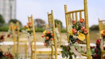 Außenbereich für Hochzeiten