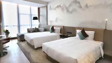 Standard Room, 2 Twin Beds | Free minibar items, desk, free WiFi, wheelchair access
