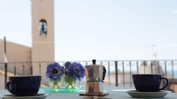 Panoramic Penthouse, Multiple Beds, Sea View | Coffee and/or coffee maker