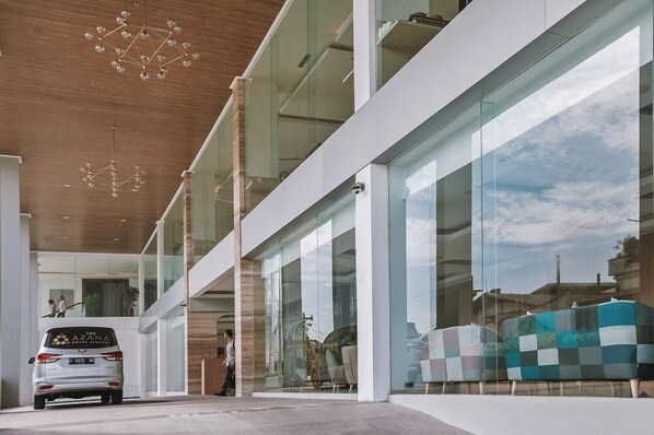 ทางเข้าที่พัก