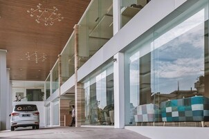 Entrada de la propiedad