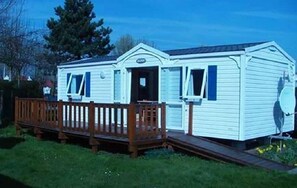 Mobile Home, accessible aux personnes à mobilité réduite (Hélios) | Terrasse/Patio