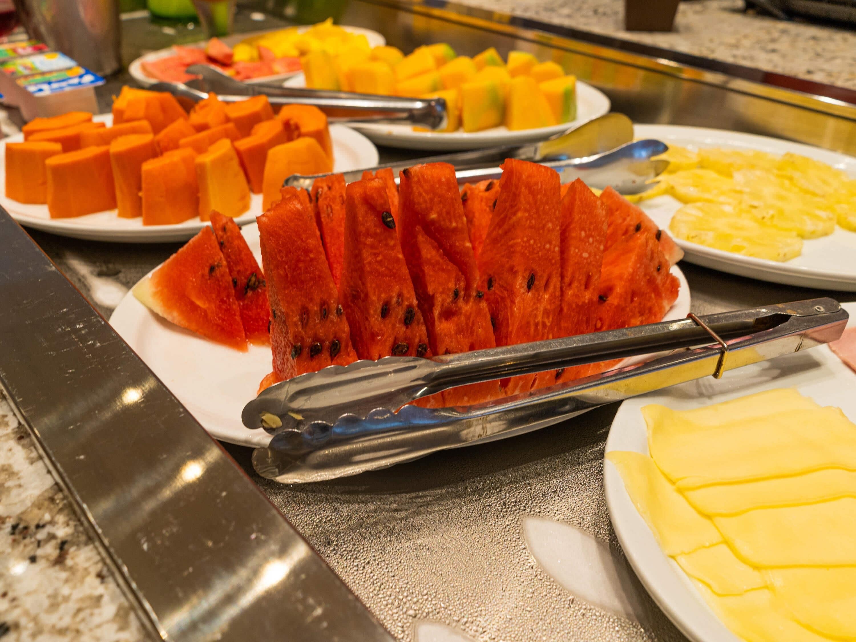 daily buffet breakfast (brl 42 per person)