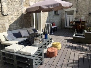 Terrace/patio - Le Nid de Sigogne (Sigogne)