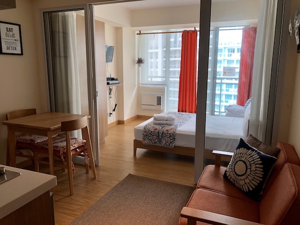 1 bedroom, Internet, bed sheets