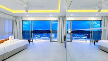 Luxury 3 Bedroom Villa with Ocean View and Private Infinity Pool BY13 | Seprai katun Mesir, seprai premium, dan tempat tidur Select Comfort