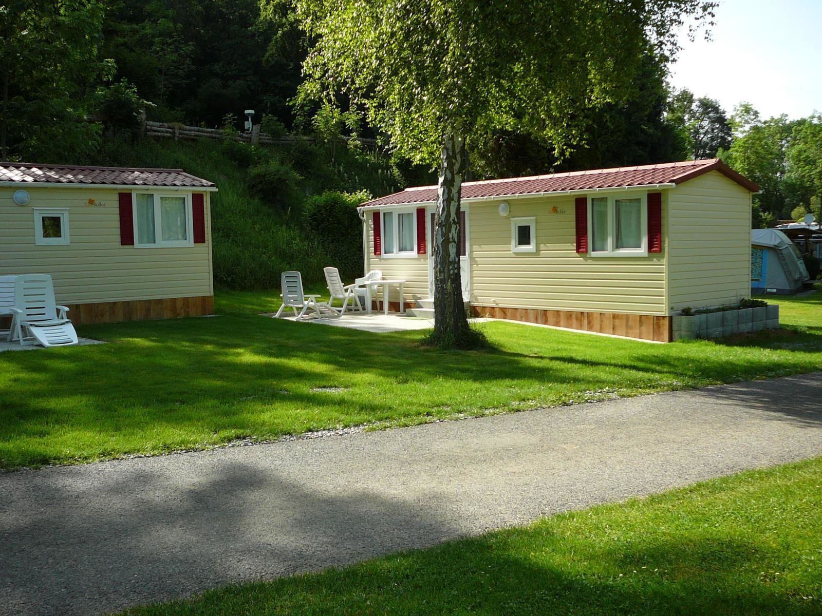 Uitzicht op het resort