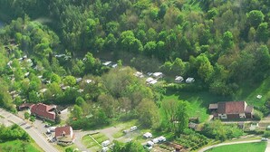 Aerial view - Camping Romantische Straße (Creglingen)