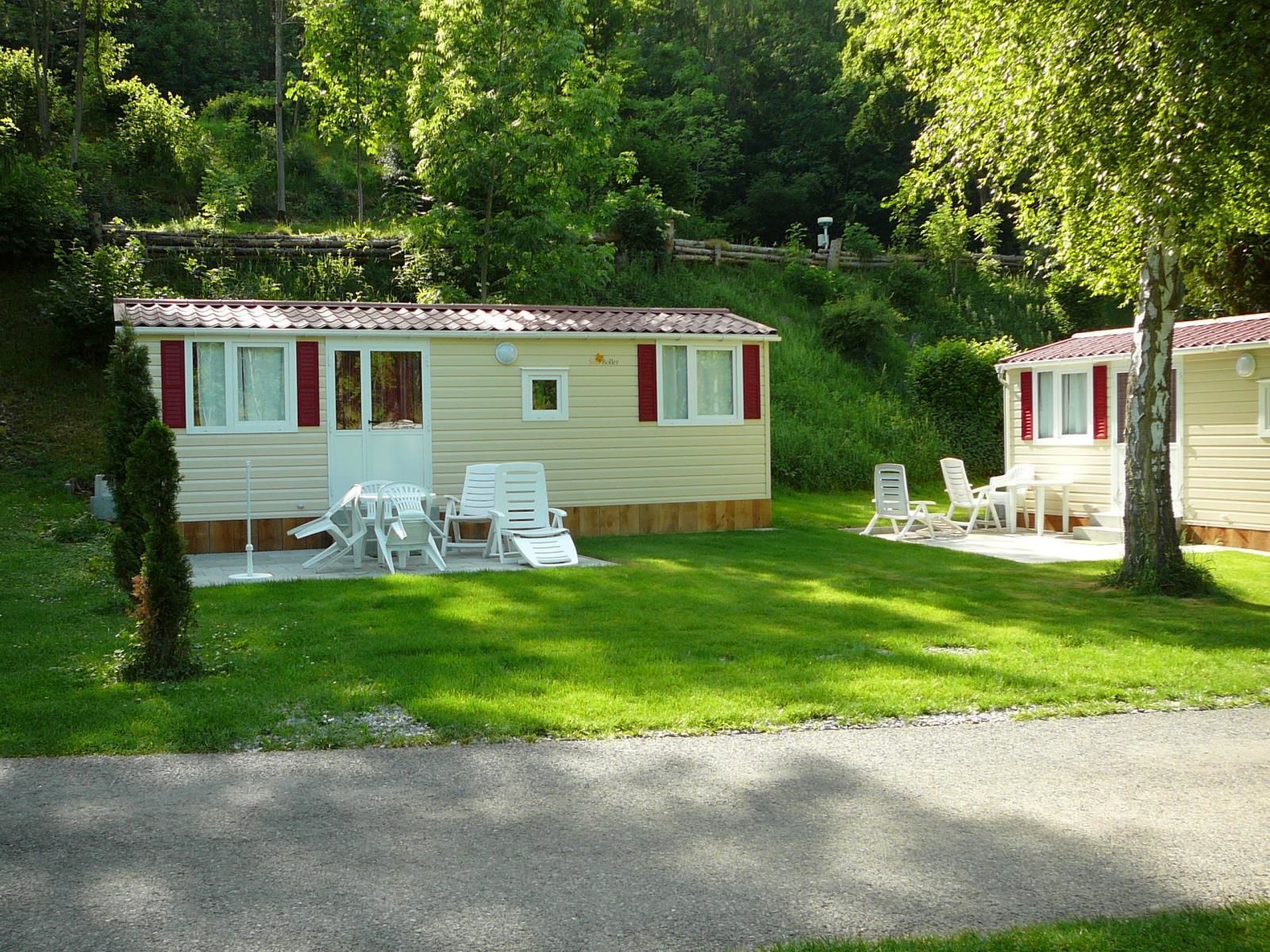 Uitzicht op het resort