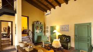 Villa, 4 Bedrooms | Living room | Flat-screen TV, DVD player - Masseria Falamandrina (Licata)
