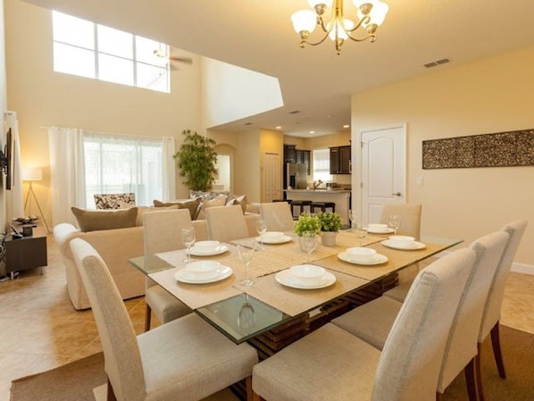 Family Villa, Private Pool, Garden Area | Family dining - Fv47736 - Paradise Palms - 5 Bed 4 Baths Villa (Kissimmee)