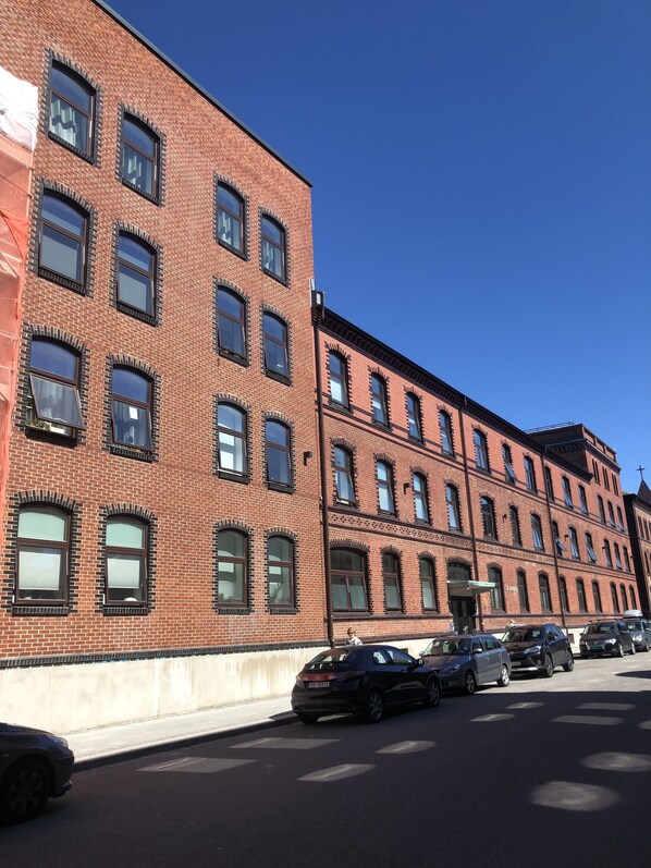 Façade de l’hébergement