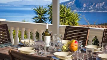 Villa, 4 Bedrooms, Private Pool, Sea View | View from room