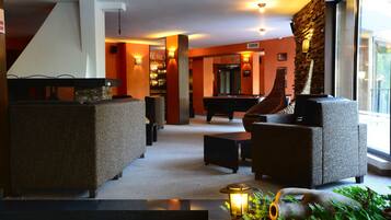 Sala de estar en el lobby