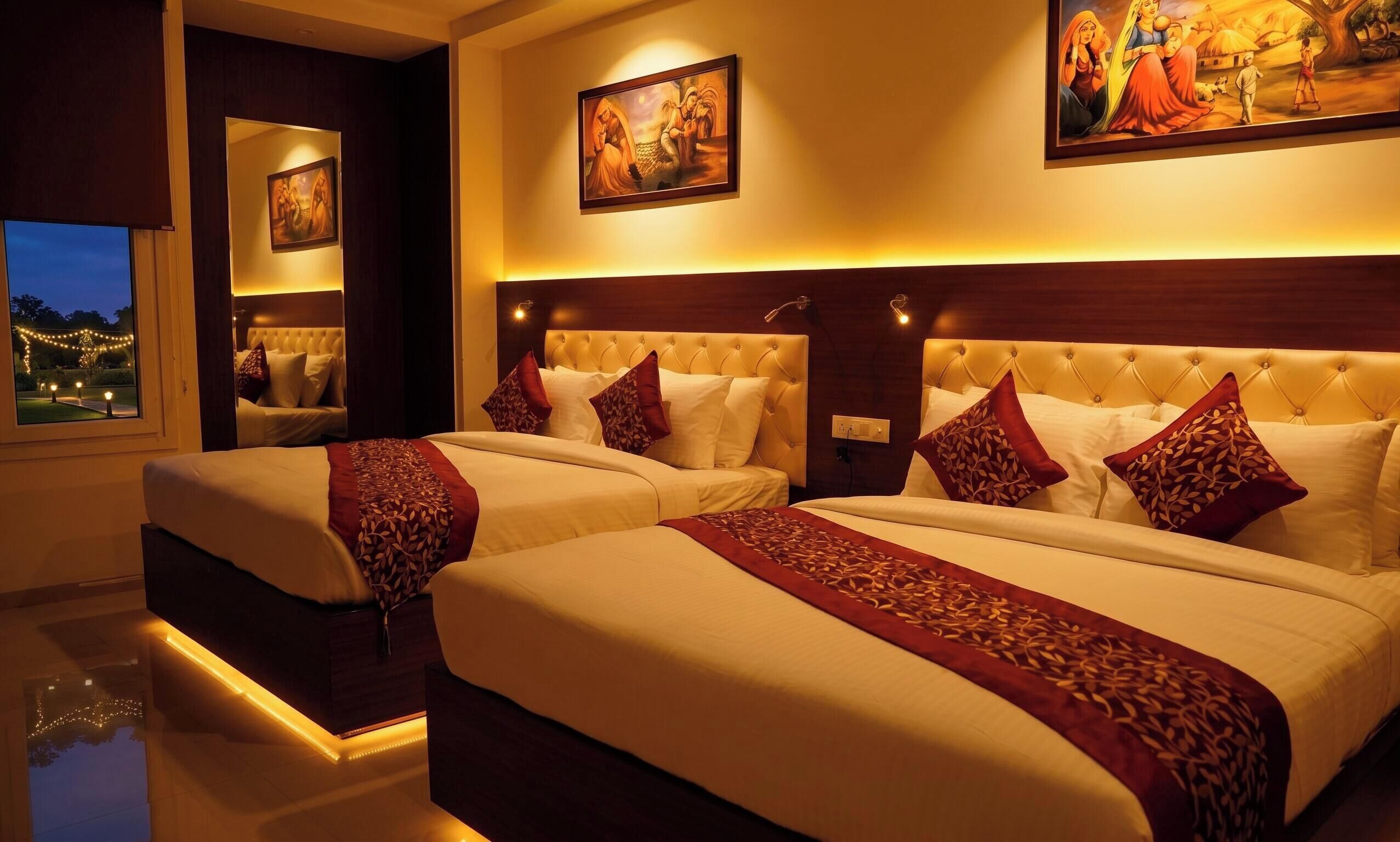 Soundproofing, rollaway beds (surcharge), WiFi (free)