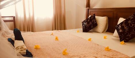 Familienvilla, 2 Schlafzimmer | 2 Schlafzimmer, schallisolierte Zimmer, Bügeleisen/Bügelbrett