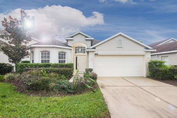 Majoituspaikan julkisivu