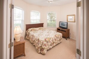 Family Villa, Private Pool, Garden Area | 4 bedrooms, laptop workspace, iron/ironing board, bed sheets