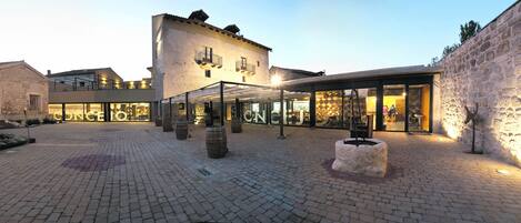 Façade de l’hébergement