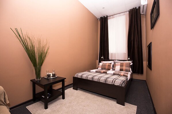 Comfort Double Room | Iron/ironing board, free WiFi, bed sheets - Otel M (Moscow)