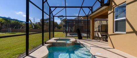 Family Villa, Hot Tub, Garden Area | Pool