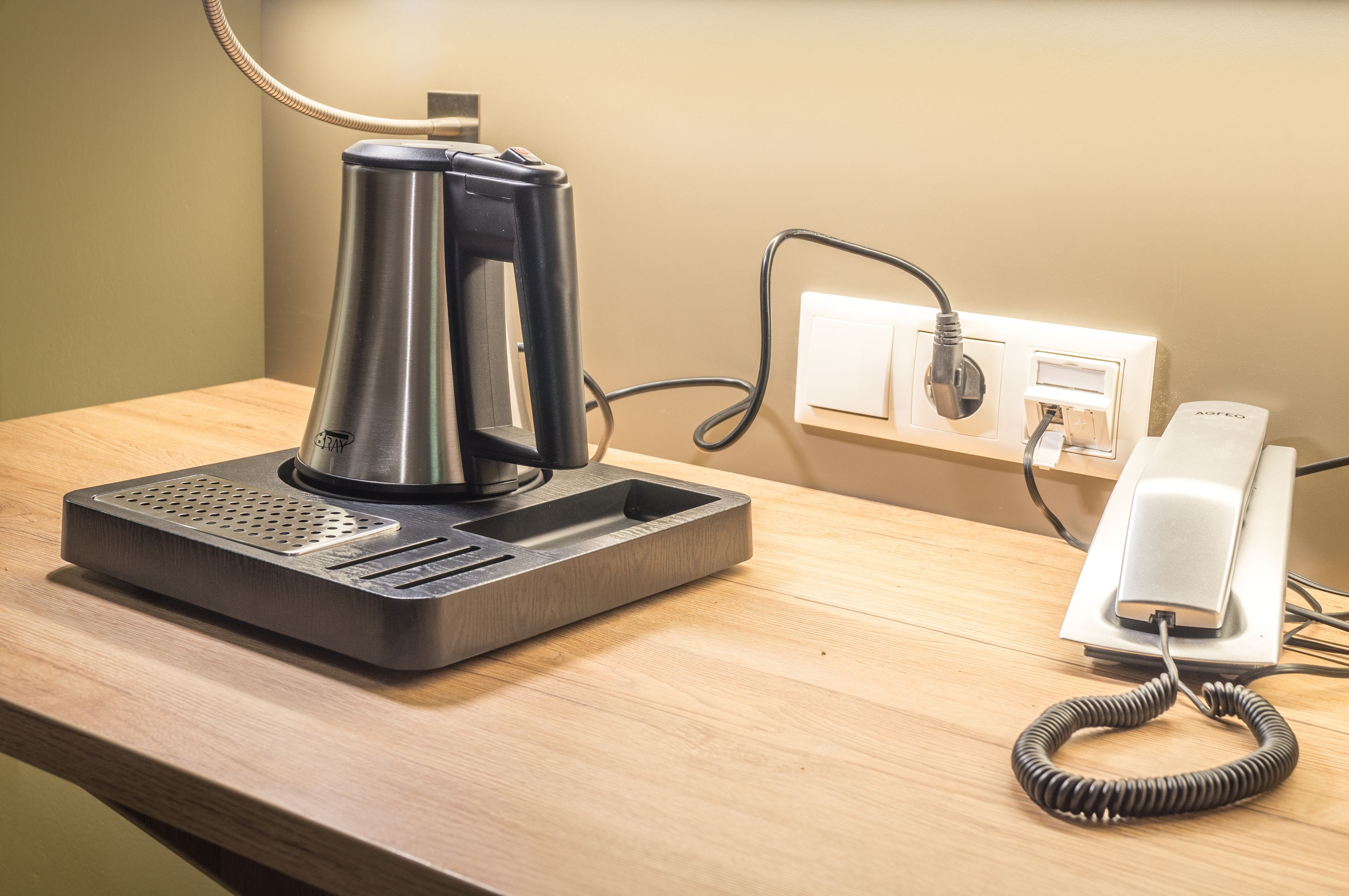 deluxe double room | coffee and/or coffee maker