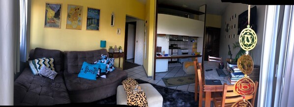 Apartamento, 2 habitaciones | Zona de estar