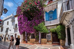 Exterior - Downtown Marbella, steps from beach.  Gorgeous sunny terrace, walk to everything! (Marbella)