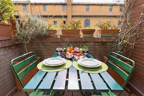 Apartamento, 2 quartos | Terraço/pátio