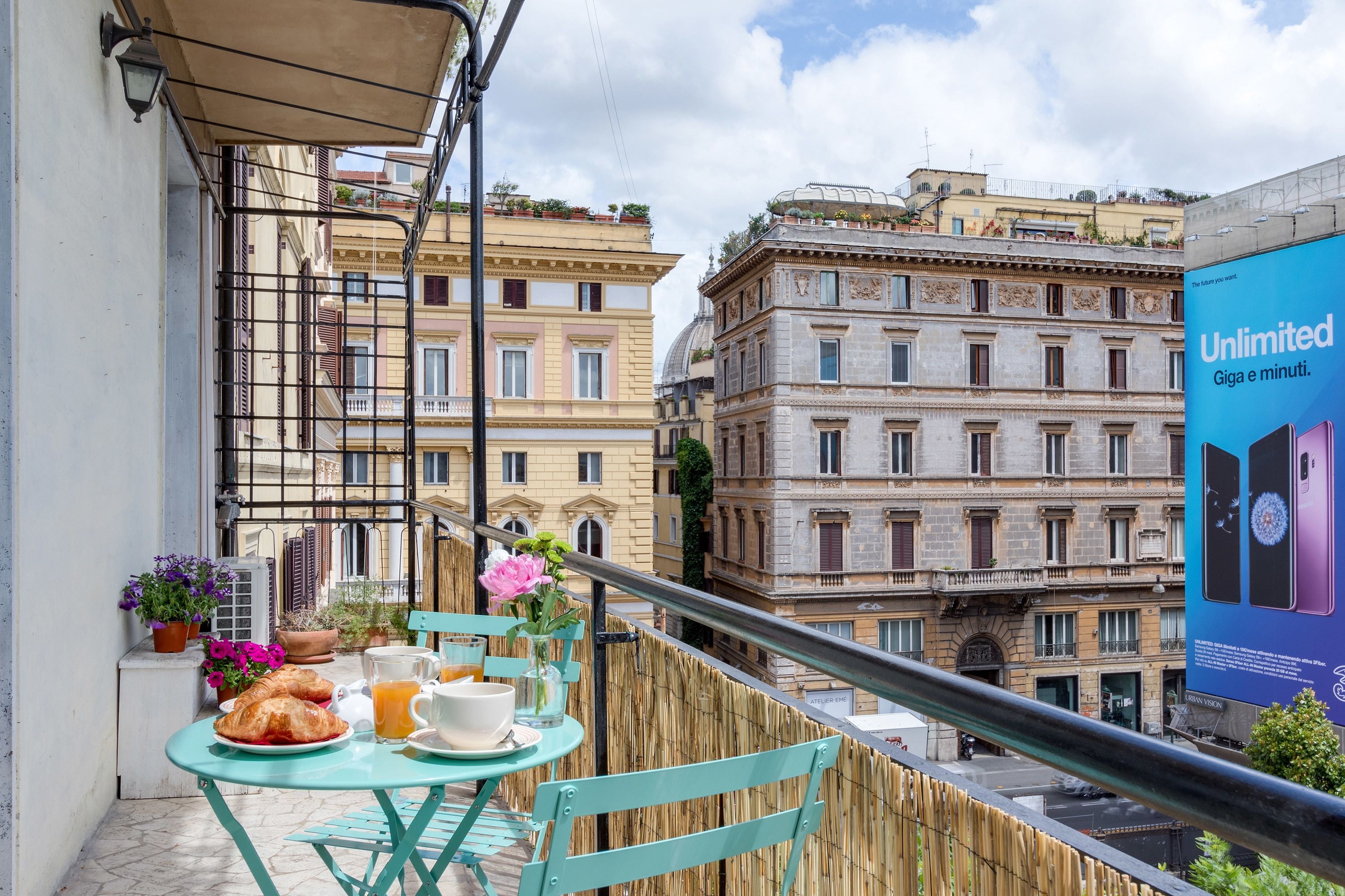 Design Apartment, 2 Bedrooms, Balcony | Balcony