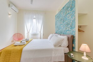Design Apartment, 2 Bedrooms, Balcony | 2 bedrooms, individually decorated, individually furnished - Rome as you feel - Pellegrino Apartment (Rome)