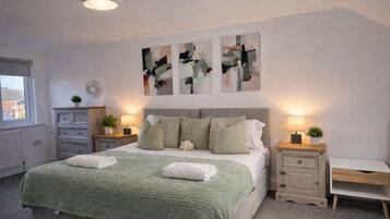 3 Schlafzimmer, kostenloses WLAN, Bettwäsche