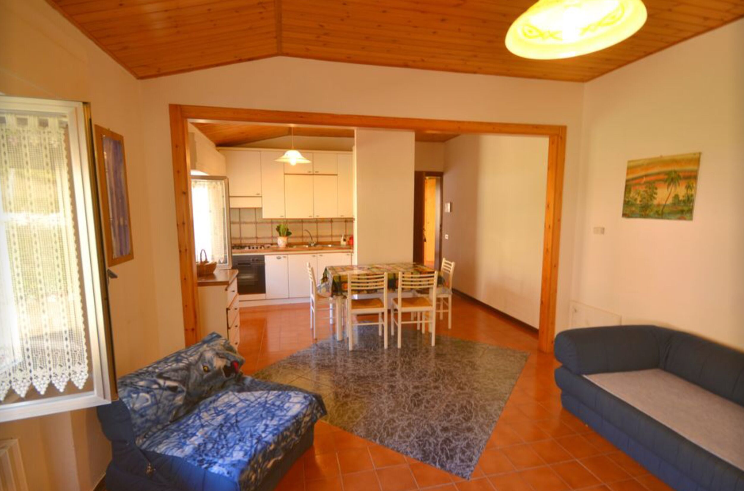 Apartment, 1 Bedroom | Living area | 48-cm TV with satellite channels