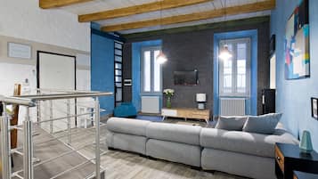 Apartment, 2 Bedrooms | Living area | Flat-screen TV