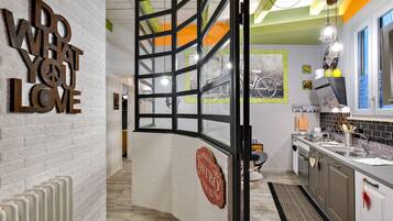Apartment, 2 Bedrooms | Private kitchenette | Fridge, stovetop, dishwasher, espresso maker